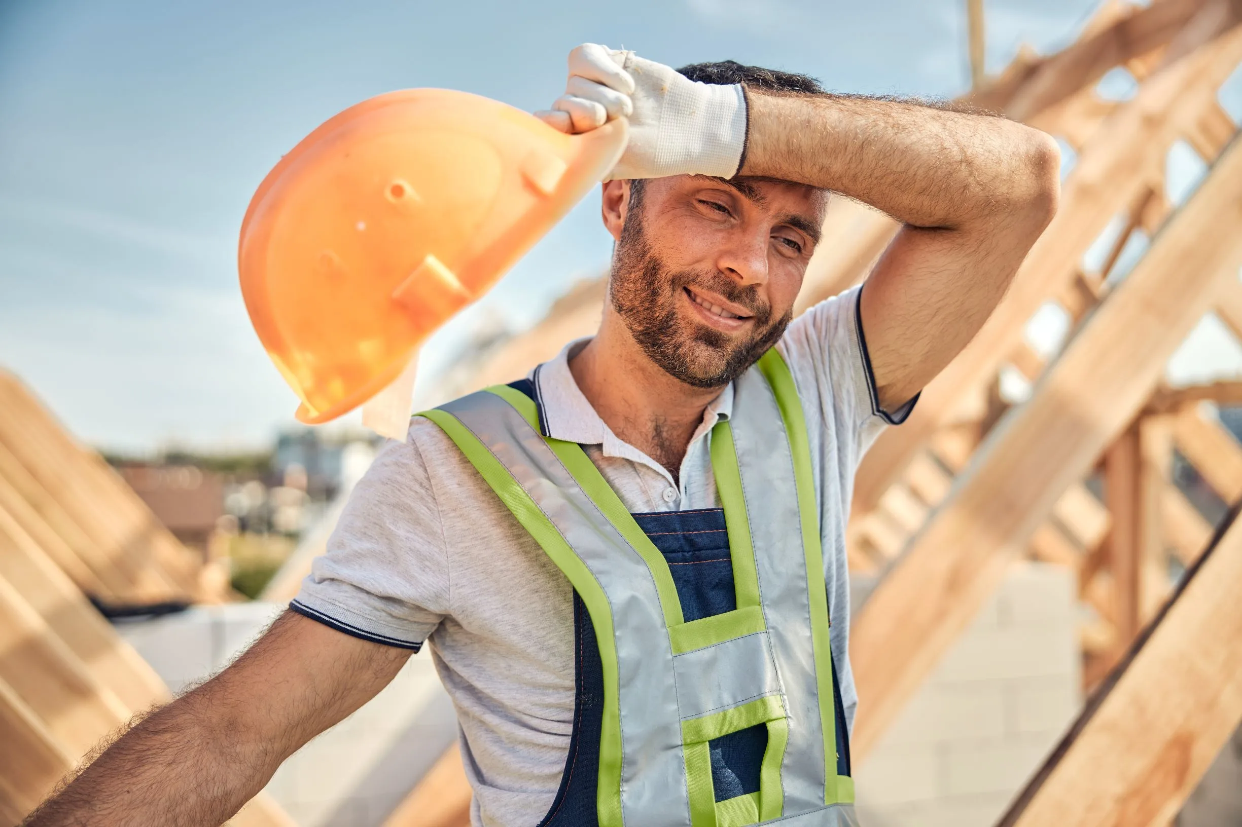 Daily work logs for construction sites